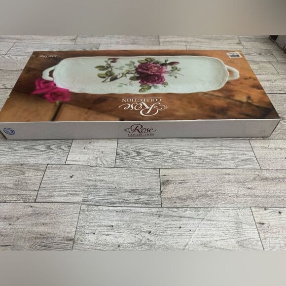 Rose Collection Porcelain Loaf Tray NEW - Picture 14 of 14